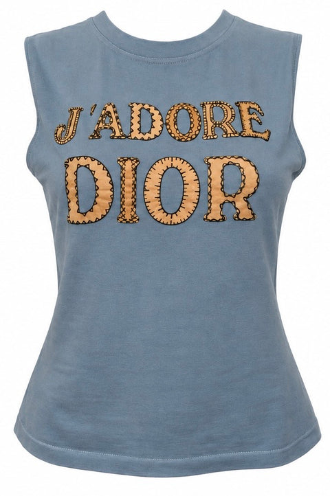 J'adore Dior Blue Yellow Logo