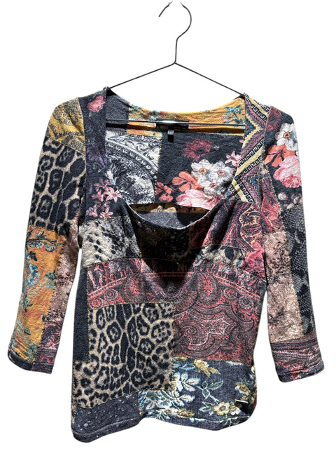 Roberto Cavalli Multi Print Shirt