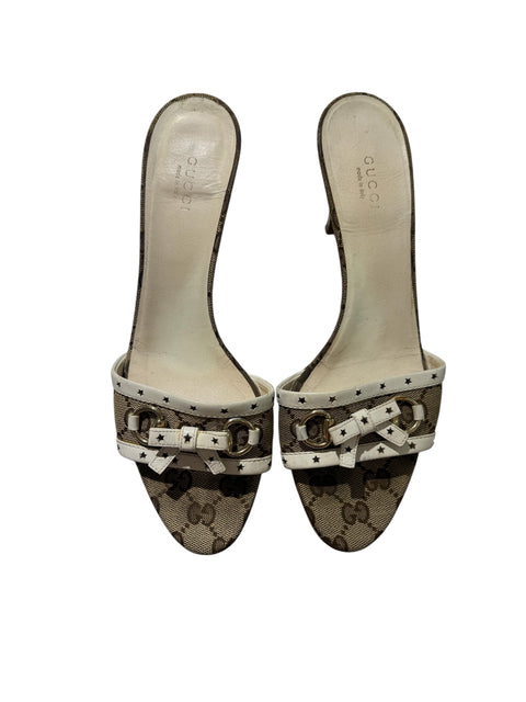 Gucci Star Mules Size 38 1/2