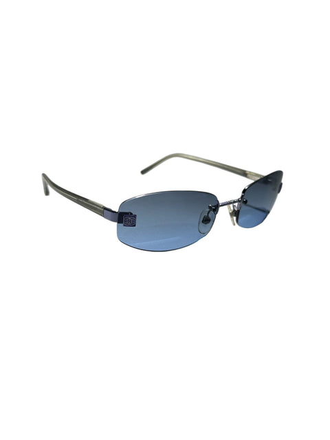 Chanel Blue Sunglasses