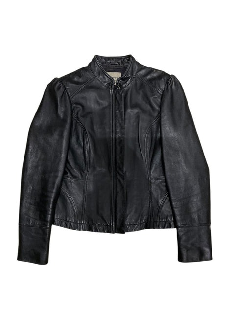Vintage Conbipel Black Leather Jacket
