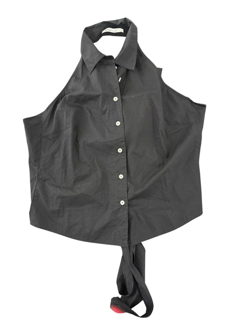 Marella Black Sleeveless Shirt