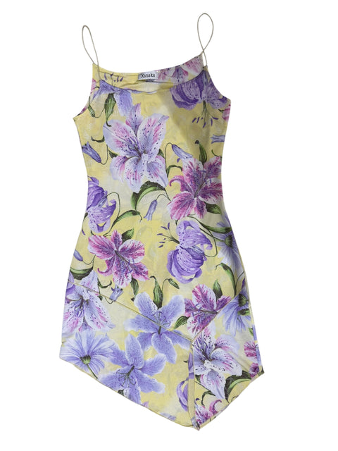 Xanaka Flowers Print Mini Colorful Dress