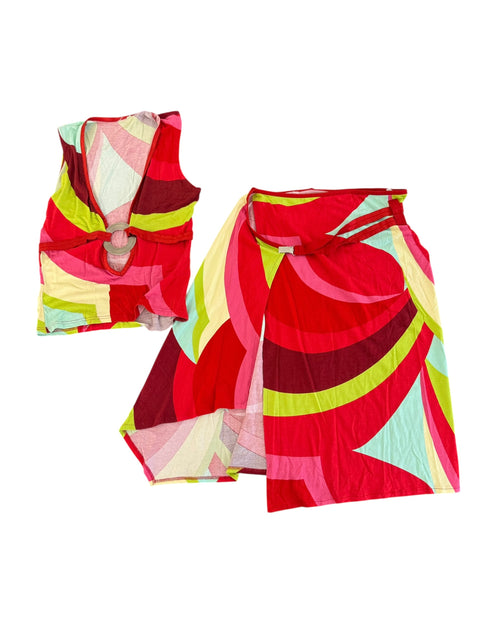 Vintage Geometric Colorful Set