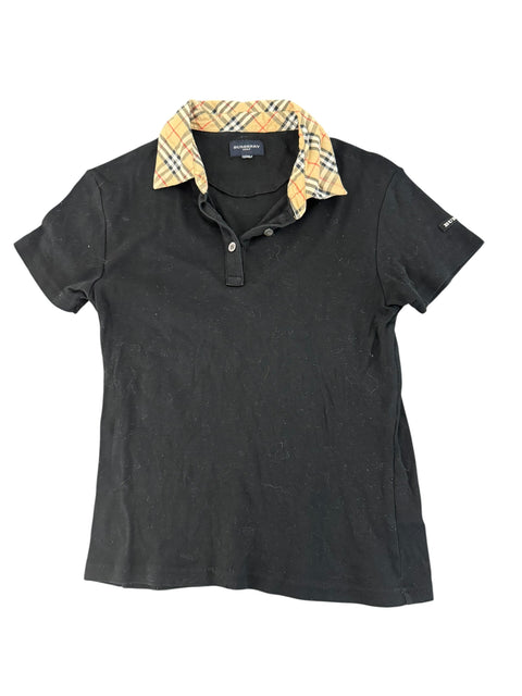 Burberry Polo Pattern Collar