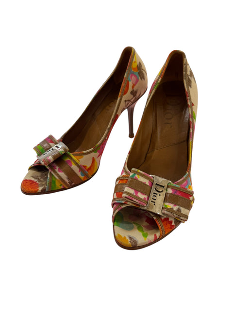 Dior By John Galliano 2006 Floral Heels