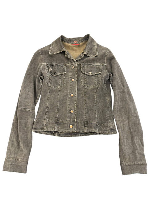 Vintage Grey Denim Jacket