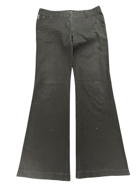 Armani Jeans Black Bootcut Denim Pant