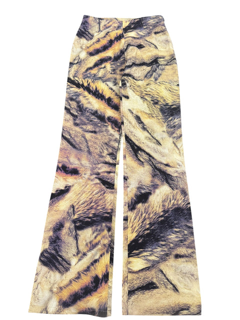 Vintage Animal Print Pant