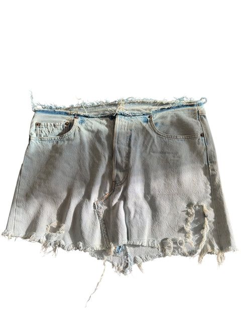 Levi's Light Bleu Rid Mini Skirt