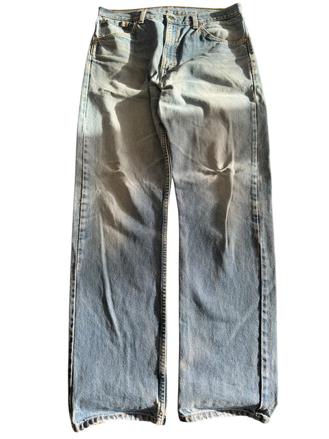 Levi's Blue Rip Baggy Denim Jean