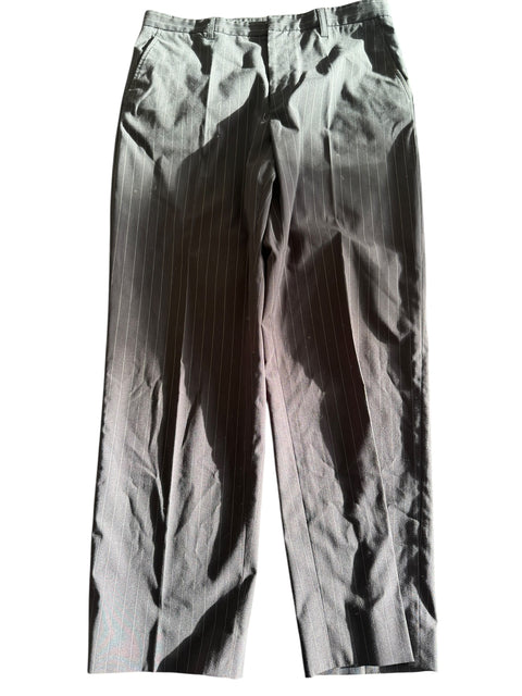 Richmond Black White Stripe Brown Inscription Set