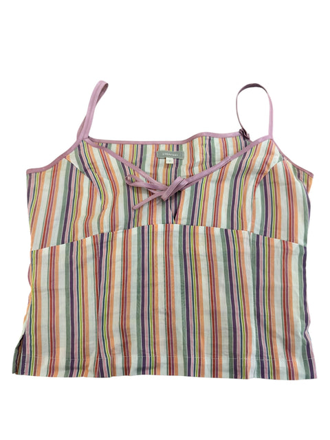 Stefanel Pink Stripes Cute Top