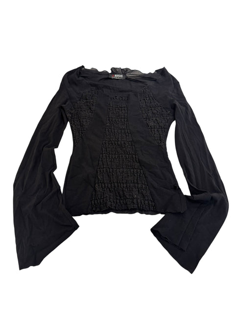 Morgan Black Flared LongSleeves