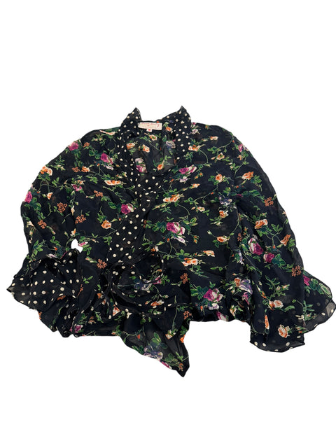 Renee Derhy Floral Blouse