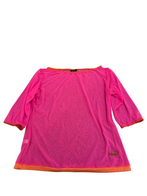 Guess Mesh Neon Pink/Orange Top
