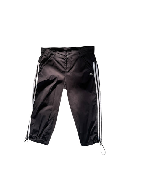 Adidas Black Capri Track Pants