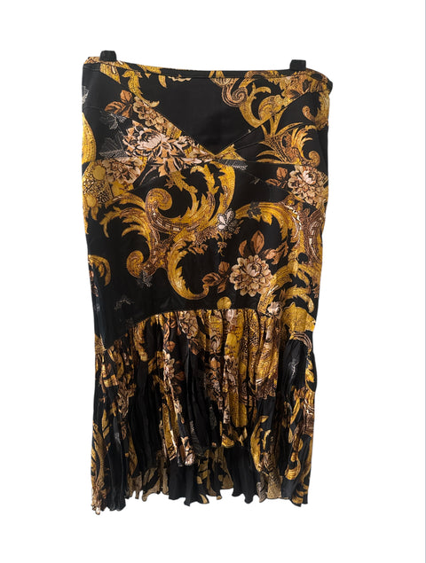 Just Cavalli Golden Skirt