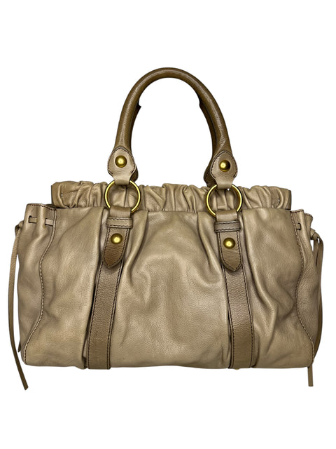 Miu Miu Vitello Dust Leather Bag