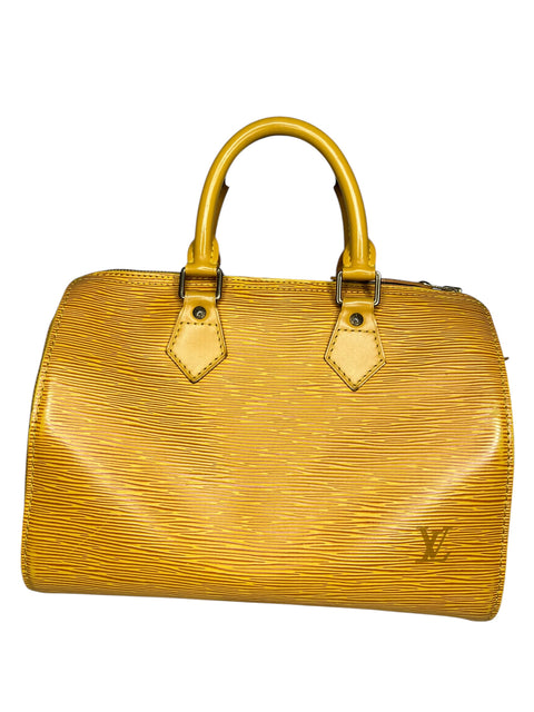 Louis Vuitton Epi Speedy 25 Tassili Yellow Hand Bag