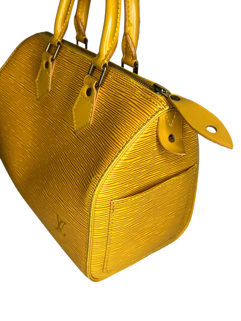 Louis Vuitton Epi Speedy 25 Tassili Yellow Hand Bag