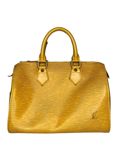 Louis Vuitton Epi Speedy 25 Tassili Yellow Hand Bag
