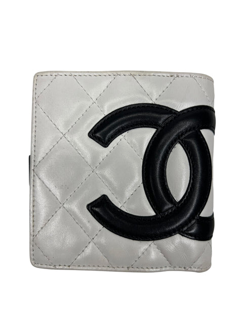 Chanel Cambon White Matelasse Leather