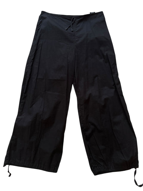 Cop Copine Black Cotton Large Pant
