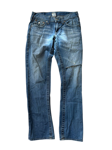 True Religion Low Waist Blue Jeans