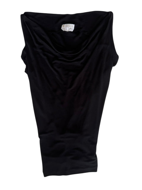 Marella Black Fitted Top