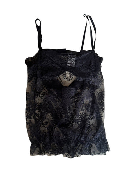 Richmond Lace Black Bra Top