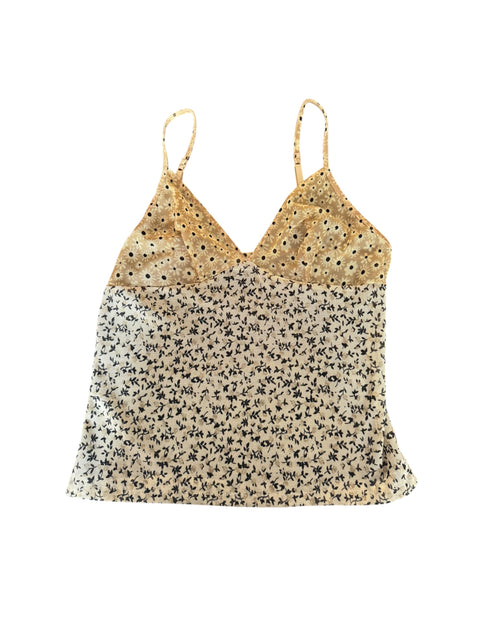 Intimissimi Flowers Yellow Tank Top