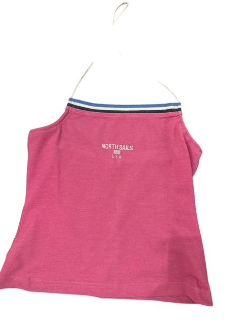 North Salls Pink Backless Top