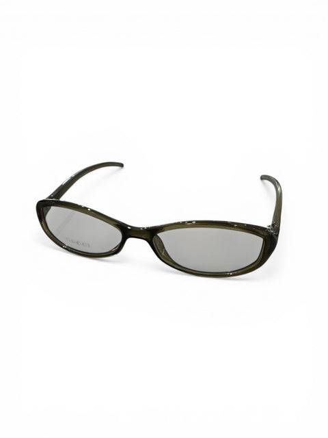 Gucci Green Transparent Bayonettas Glasses