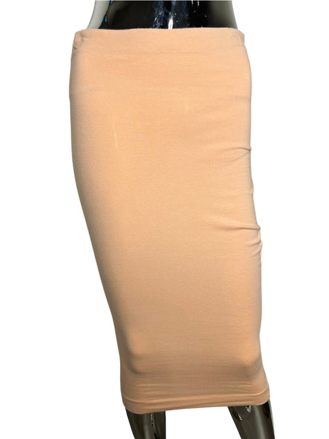 Dolce & Gabbana Nude Long Tube Dress