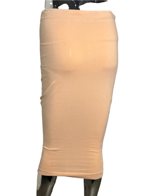Dolce & Gabbana Nude Long Tube Dress