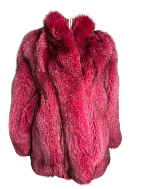 Vintage Pink Fox Mid Fur
