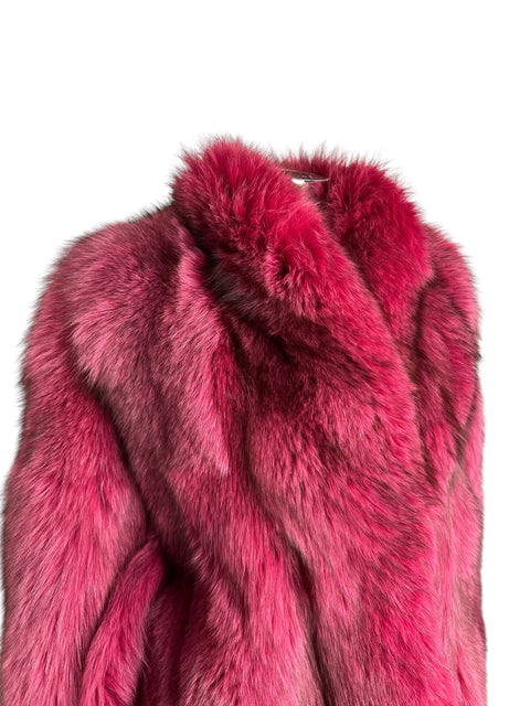 Vintage Pink Fox Mid Fur