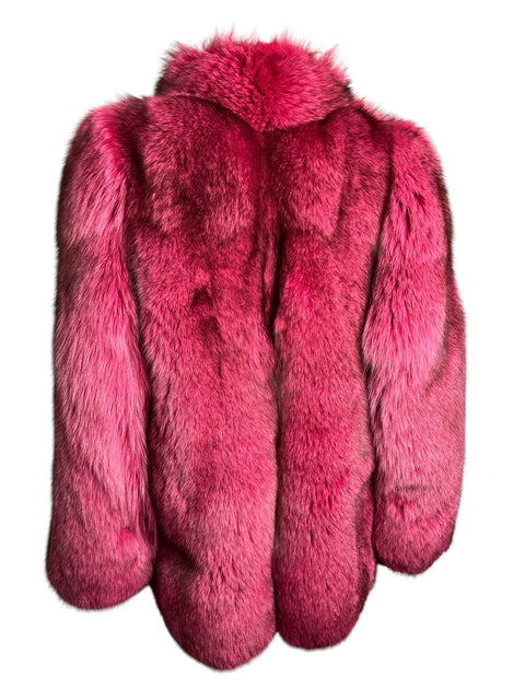 Vintage Pink Fox Mid Fur