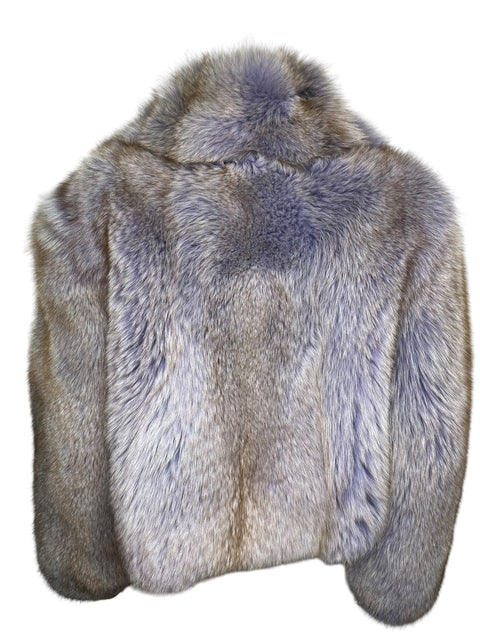 Vintage Lilac Short Fox Fur