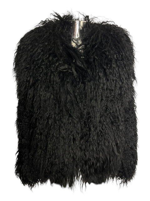 Sagafur Black Crop Mongolian Fur n°2