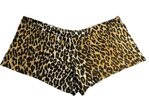 Dolce & Gabbana Leopard Print Mini Short
