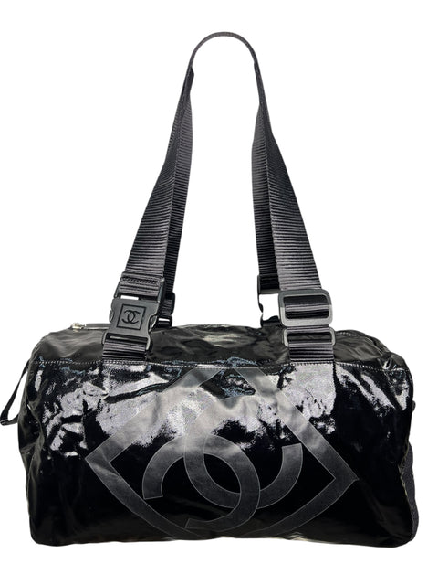 Chanel Black Canvas Sports FW07 Bag