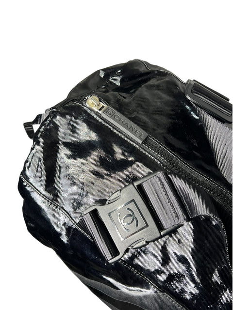Chanel Black Canvas Sports FW07 Bag