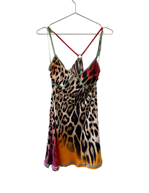 Roberto Cavalli Cheetah Print Dress