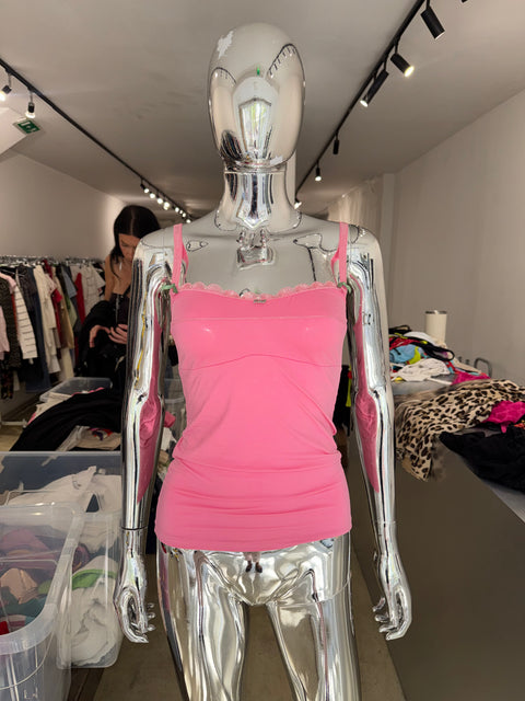Dolce & Gabbana Underwear Bright Pink Top