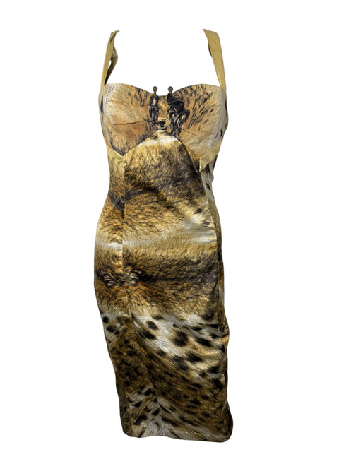Just Cavalli Animal Print 2006 Dress