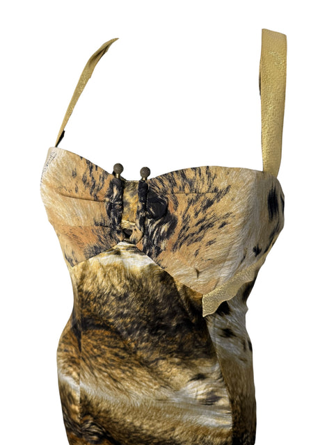 Just Cavalli Animal Print 2006 Dress