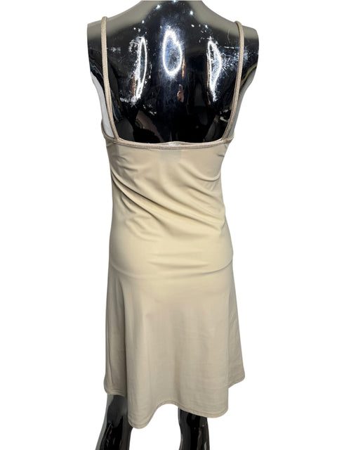 Blugirl Ecru Sequin Hearts Dress