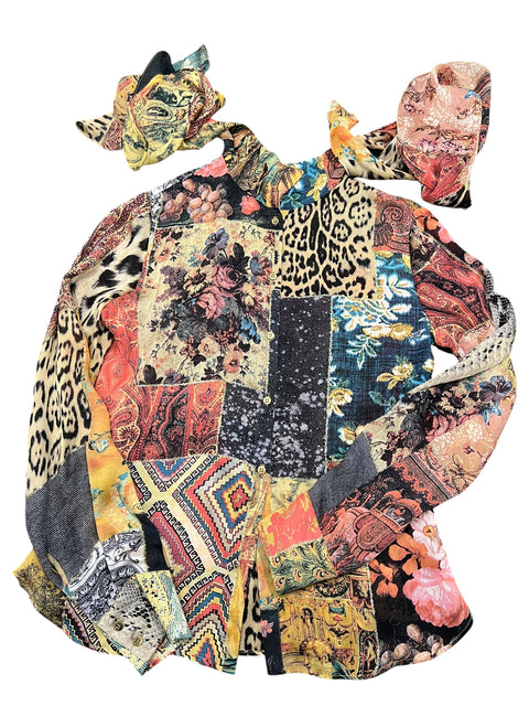 Roberto Cavalli 2003 Silk Shirt